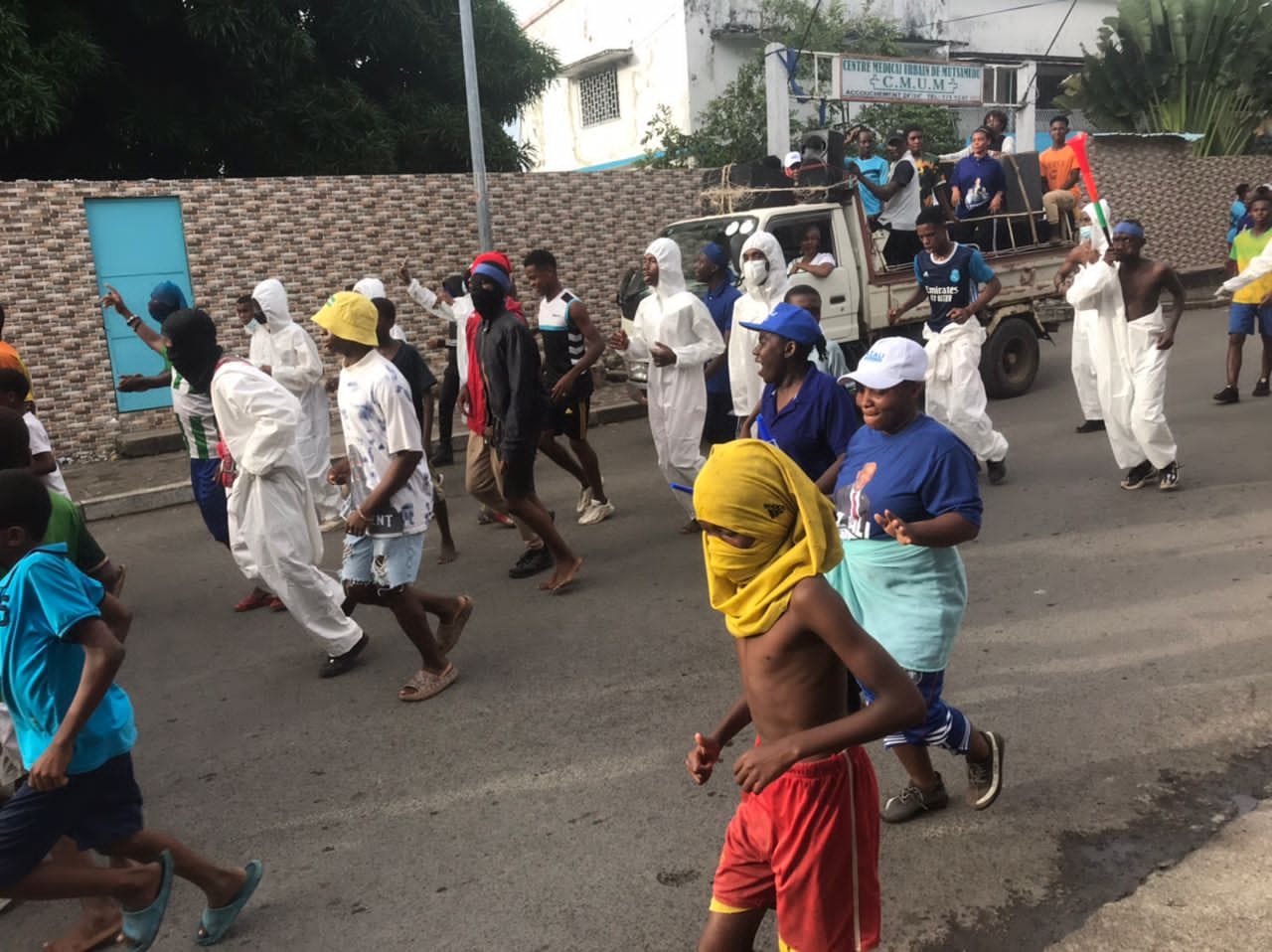 Amp fête le Gwa à Mutsamudu